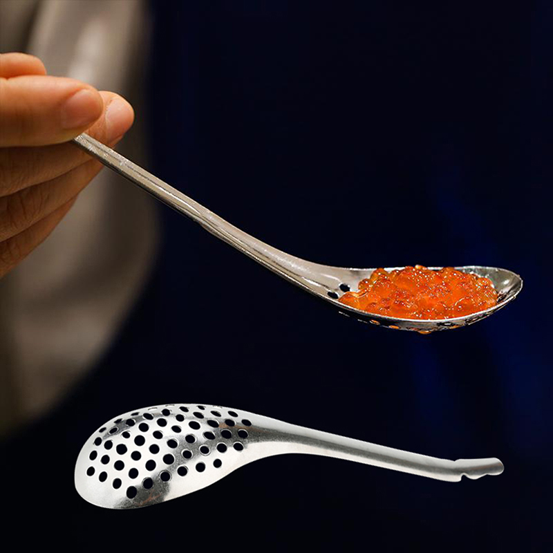 Kitchen Gadgets That Are Useful - 56 Delikli Havyar Kaşığı Kullanışlı Mutfak