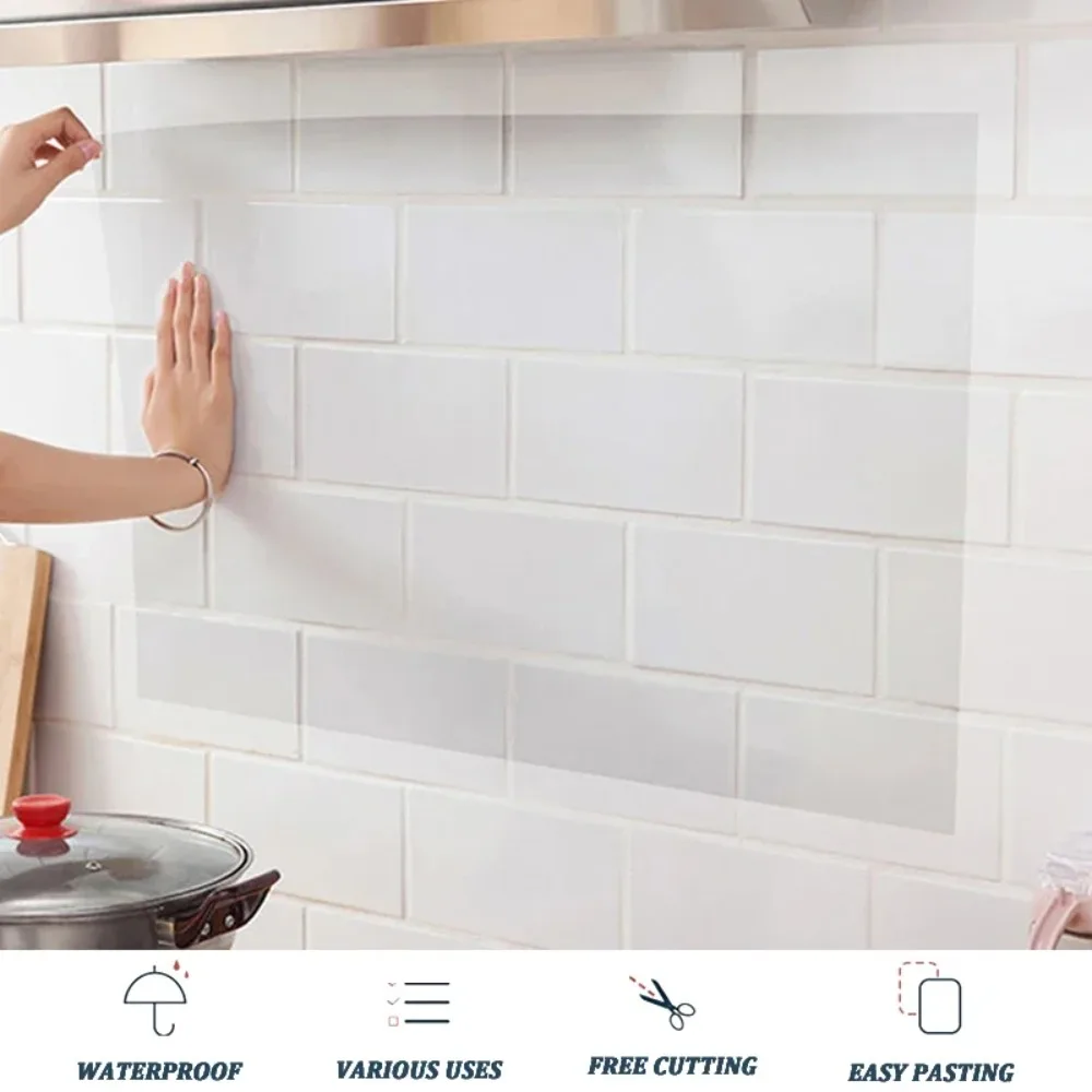 Kitchen Gadgets Latest - Mutfak Yağı Geçirmez Duvar Sticker Soba