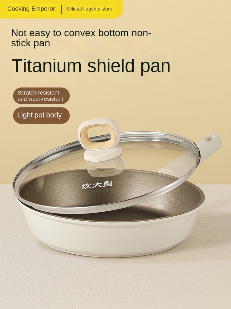 Cast Iron Skillet - Ocak kral tava yapışmaz kızartma tavası
