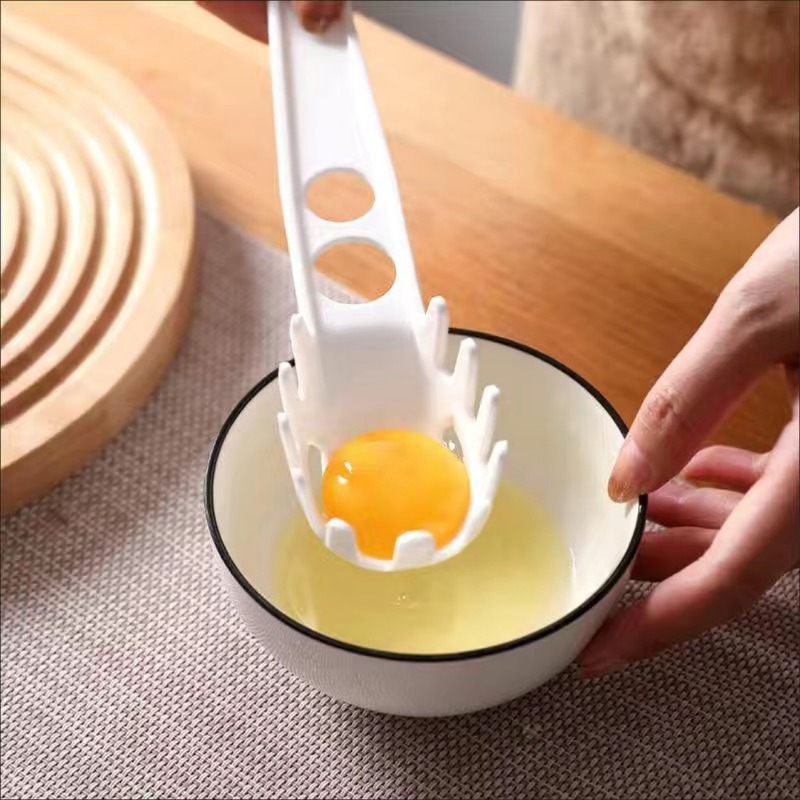 Kitchen Gadgets Pasta - Çok Fonksiyonlu Yumurta Ayırıcılı Erişte Kaşığı,
