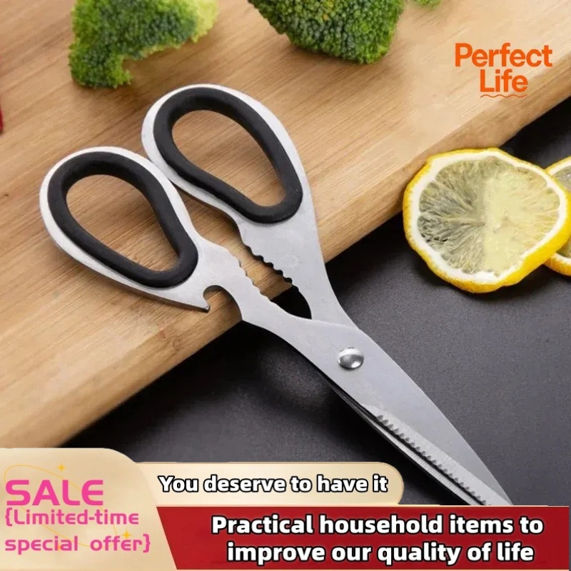 Kitchen Gadgets Latest - Çok Amaçlı Paslanmaz Çelik Mutfak Makası