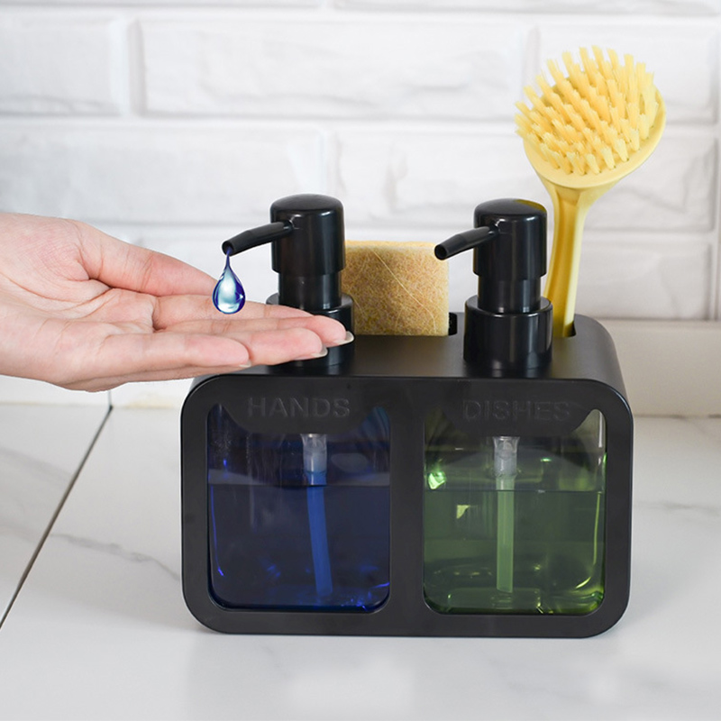 Kitchen Gadgets Dispenser Brush Holder - Mutfak El Sabunu ve Bulaşık Deterjanı