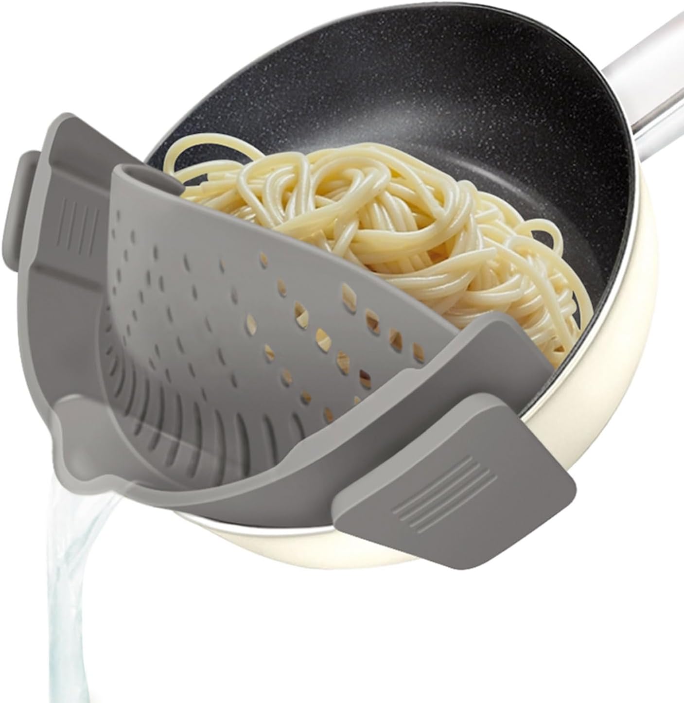 Kitchen Gadgets Pasta - Tüm Tencereler ve Tavalar için Klipsli