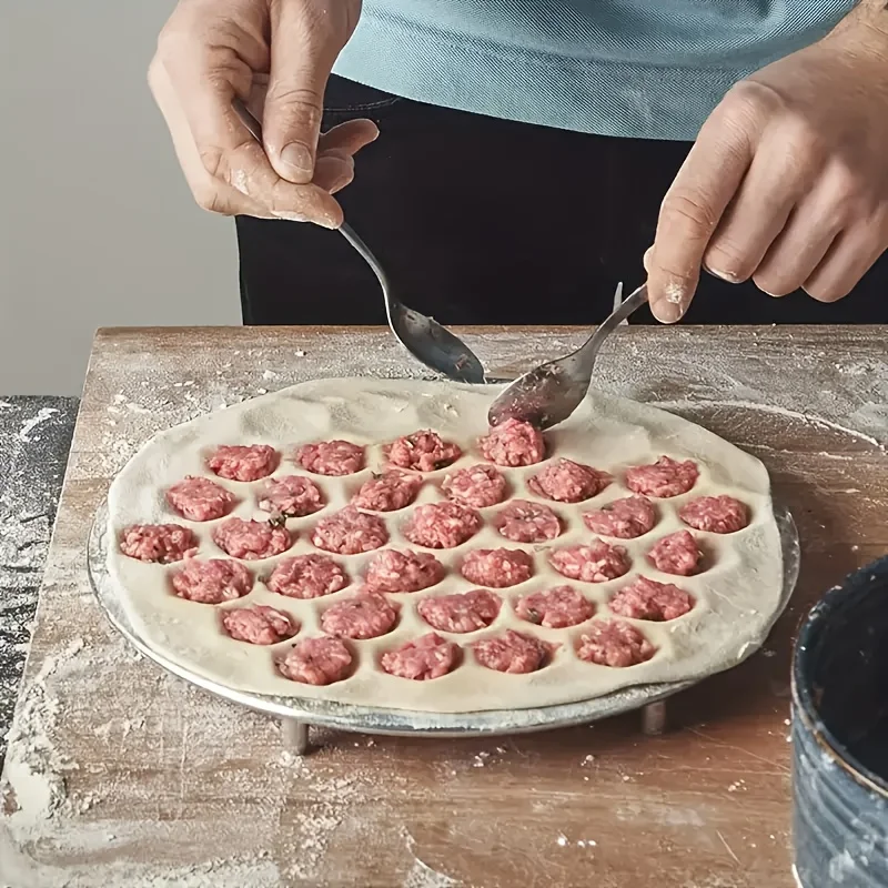 Kitchen Gadgets Pasta - Alüminyum Mantı Yapma Aparatı | 37