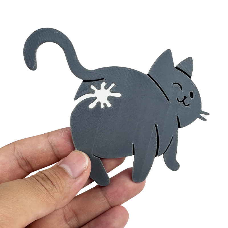 Kitchen Gadgets Novelty - Yeni Satış 2 adet 3D Kedi