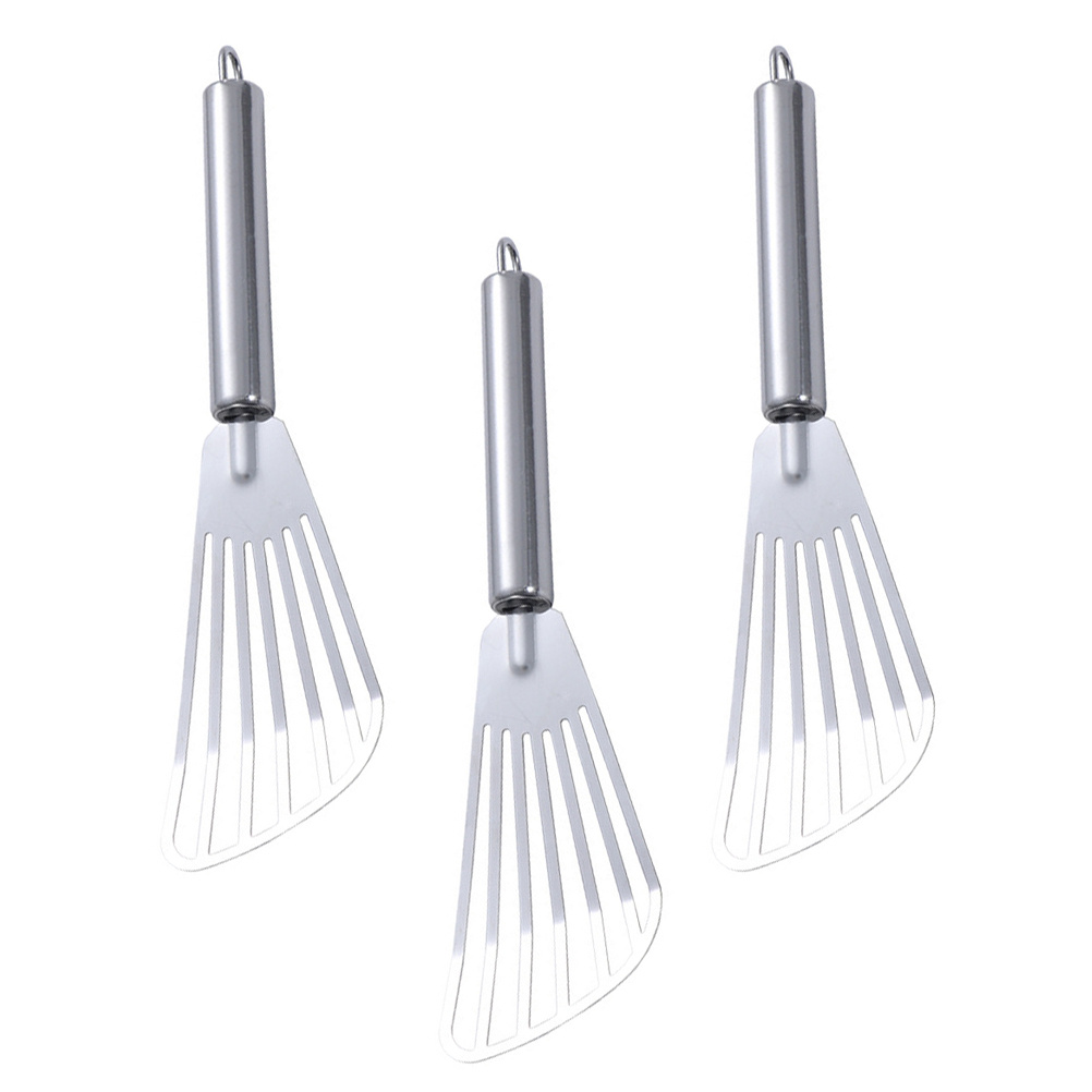 Kitchen Gadgets And Utensils - 3 adet paslanmaz çelik spatula biftek