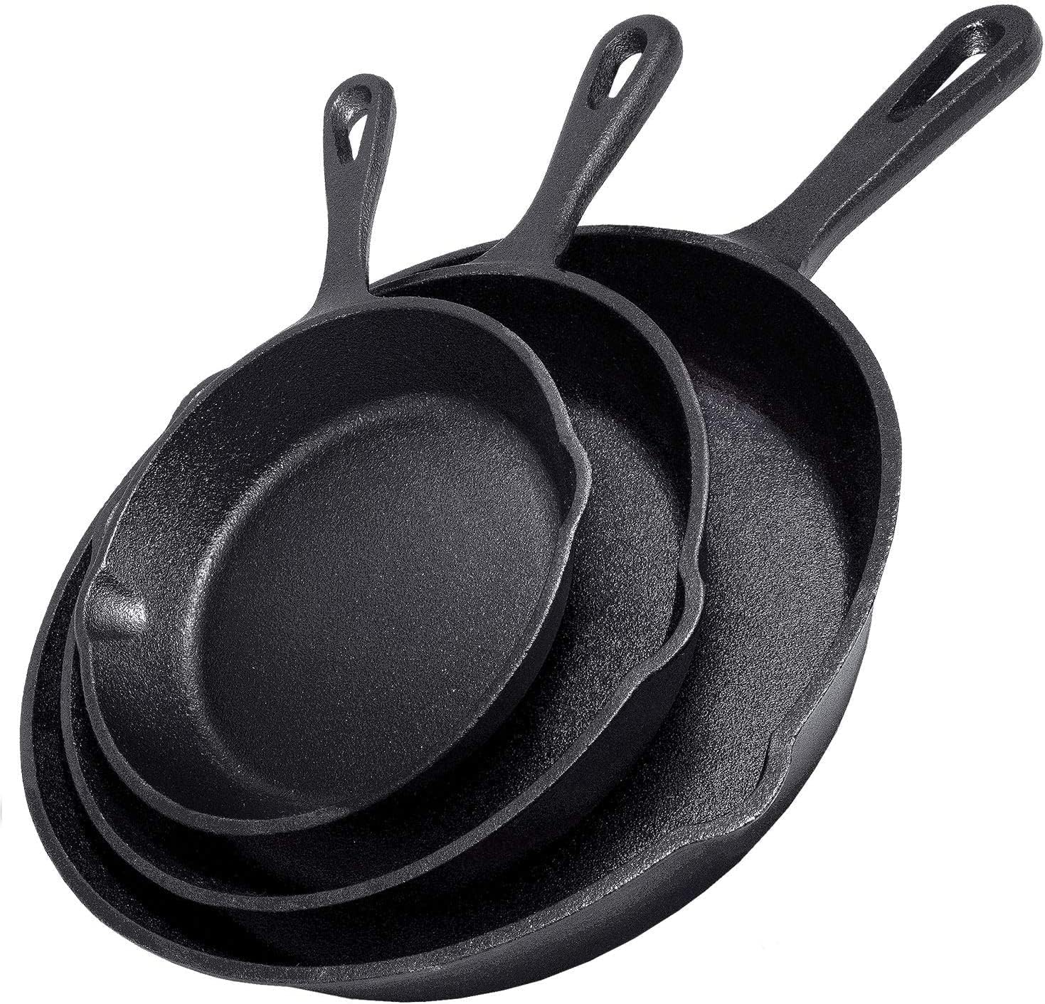Cast Iron Skillet - 14/16/20cm Dökme Demir Tava Yapışmaz Tava