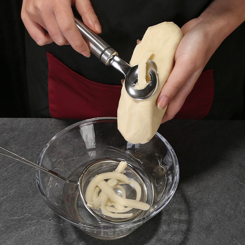Kitchen Gadgets Pasta - Spagetti Paslanmaz Çelik Erişte Hamur Kesici