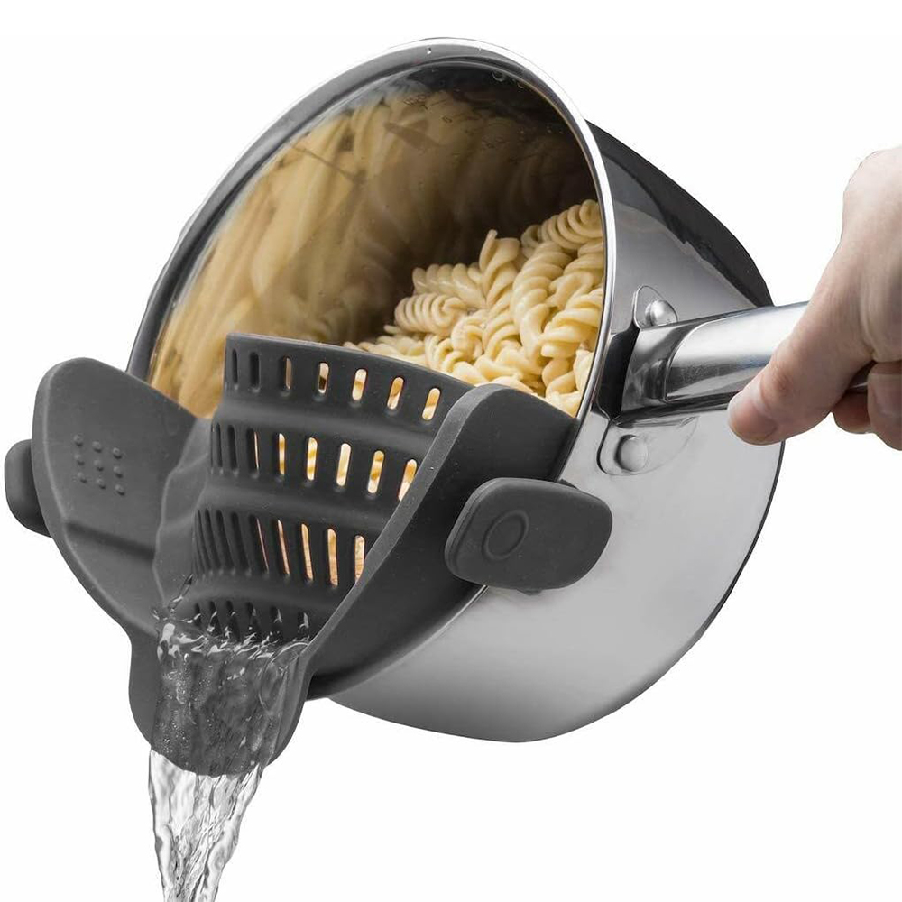 Kitchen Gadgets Pasta - Silikon Mutfak Süzgeci, Tencere ve Tavalar