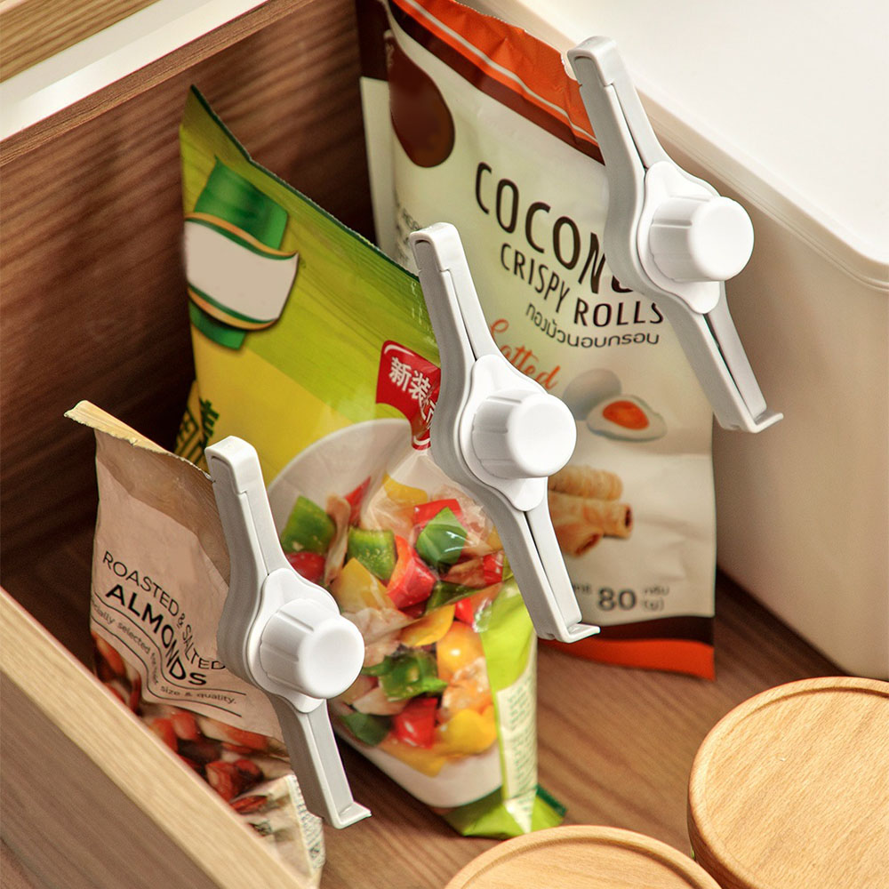 Kitchen Gadgets Latest - Gıda Torbası Sızdırmazlık Klipleri Dökme Borulu