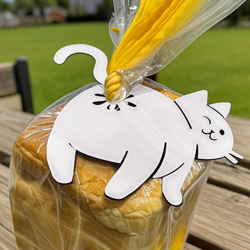 Komik Kedi Popo Ekmek Klip 3D  - Kitchen Gadgets Novelty incelemesi ve fiyatı