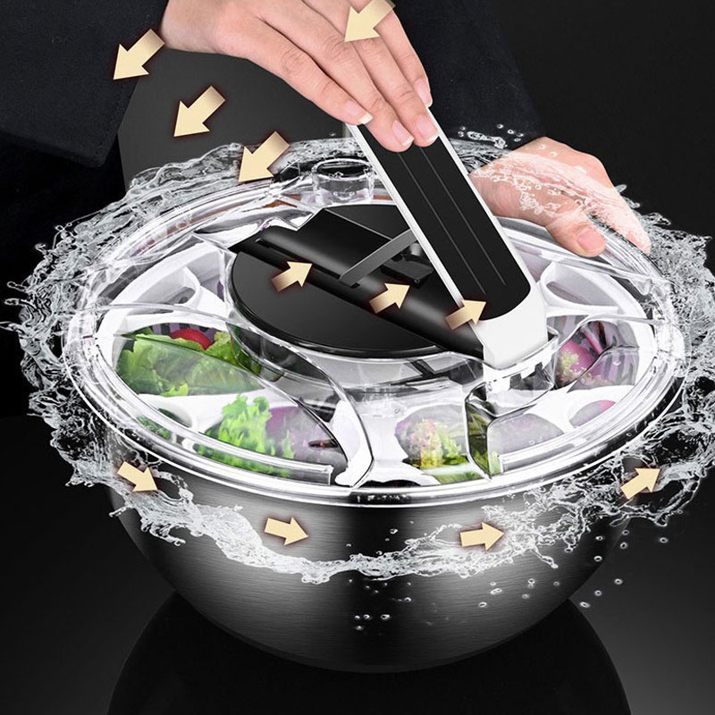 Salata Döndürücü Paslanmaz Çel - Salad Spinner incelemesi ve fiyatı