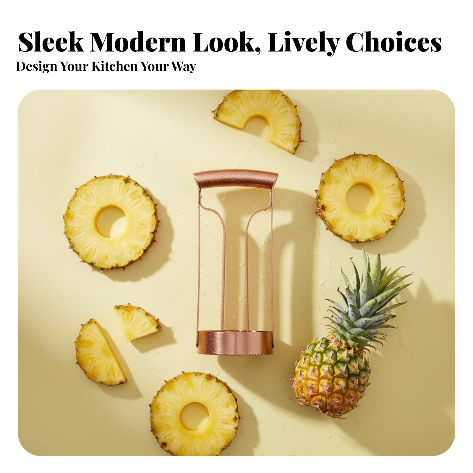 Stainless Steel Pineapple Cutt - Kitchen Gadgets That Are Useful incelemesi ve fiyatı