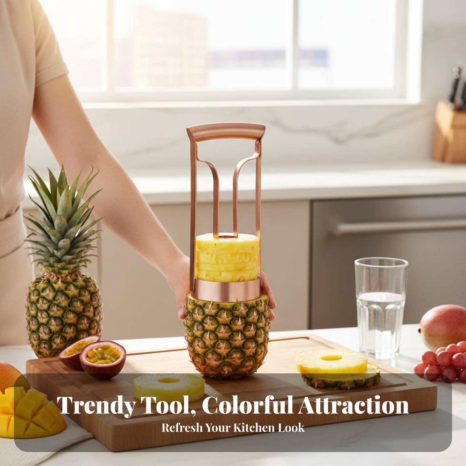 Stainless Steel Pineapple Cutt - Kitchen Gadgets That Are Useful incelemesi ve fiyatı