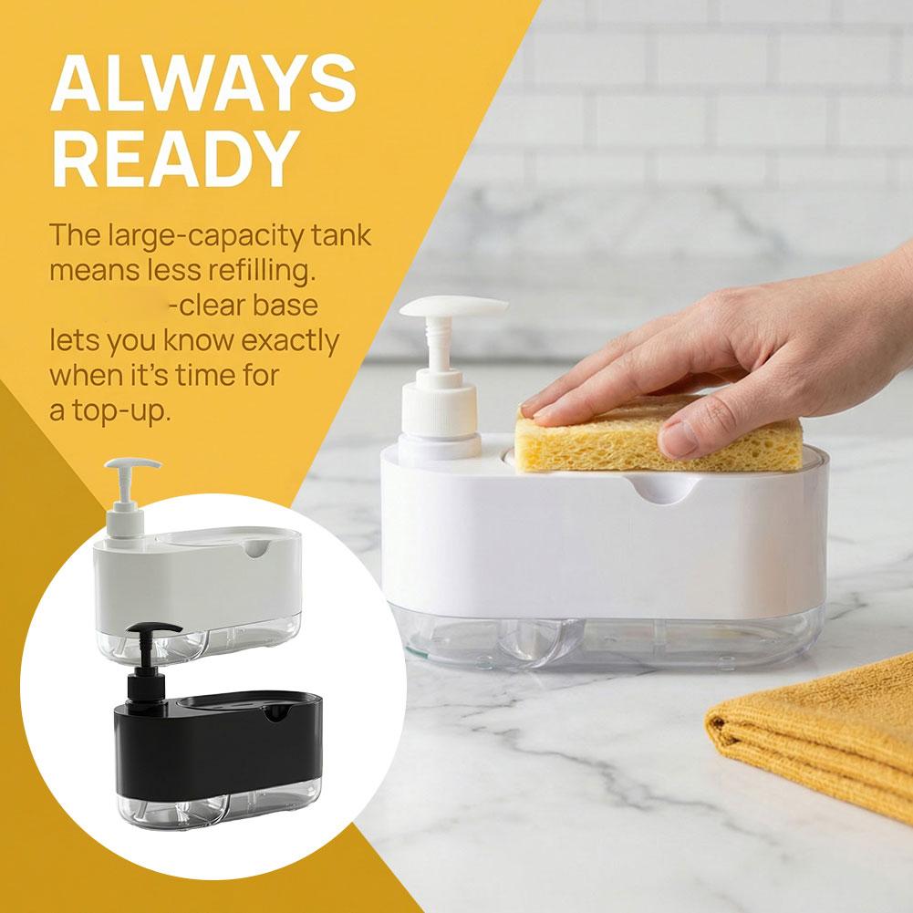 Bulaşık Deterjanı Dispenseri O - Kitchen Gadgets Dispenser Brush Holder incelemesi ve fiyatı