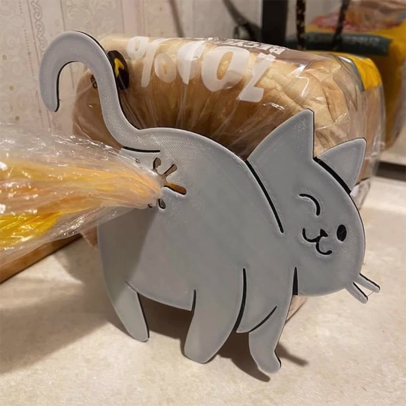 2 adet 3D Kedi Popo Ekmek Poşe - Kitchen Gadgets Novelty incelemesi ve fiyatı