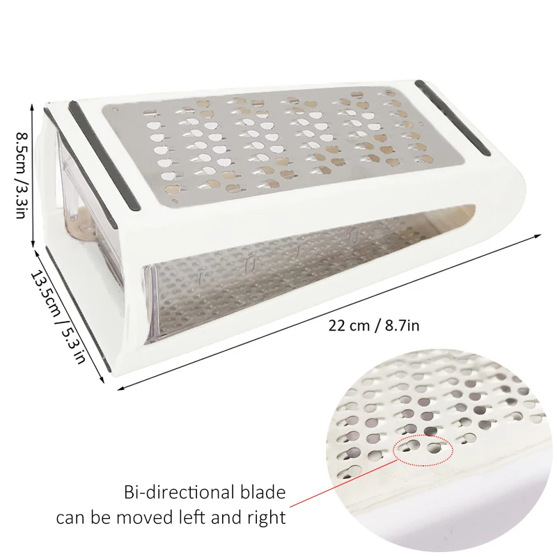 Çift taraflı Bıçaklar Peynir R - Cheese Grater Box incelemesi ve fiyatı