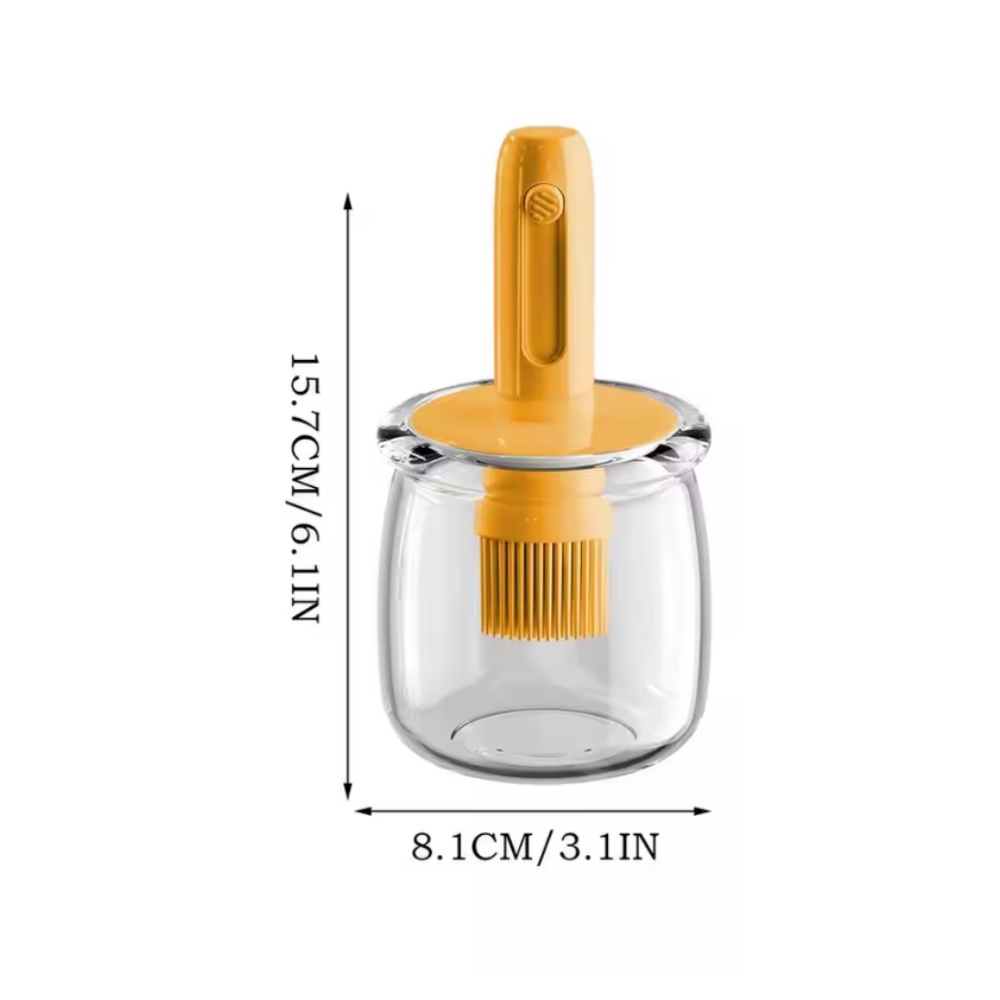 Yemeklik Yağ Dağıtıcısı, Hafif - Kitchen Gadgets Dispenser Brush Holder incelemesi ve fiyatı