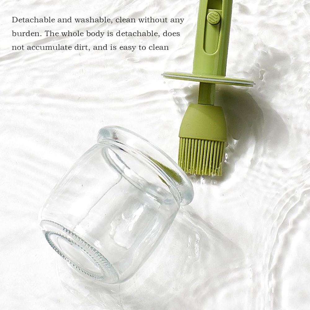 Yemeklik Yağ Dağıtıcısı, Hafif - Kitchen Gadgets Dispenser Brush Holder incelemesi ve fiyatı