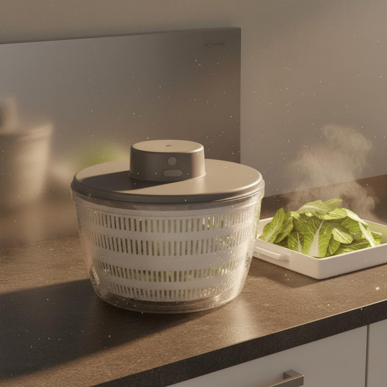 Elektrikli Salata Kurutucu Çok - Salad Spinner incelemesi ve fiyatı
