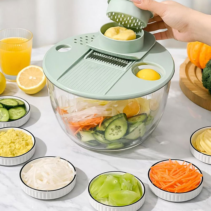 7 Parçalı Çok Fonksiyonlu Sala - Salad Spinner incelemesi ve fiyatı