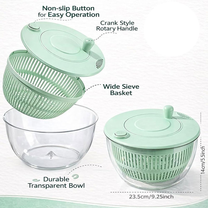 7 Parçalı Çok Fonksiyonlu Sala - Salad Spinner incelemesi ve fiyatı