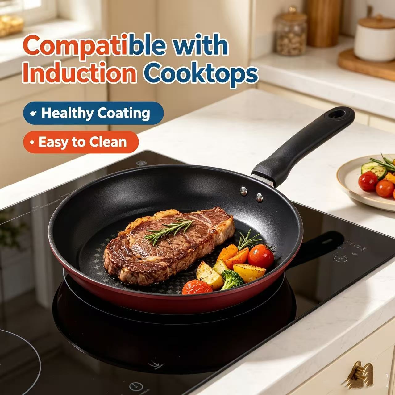 Premium Granit Yapışmaz Tava,  - Cast Iron Skillet incelemesi ve fiyatı