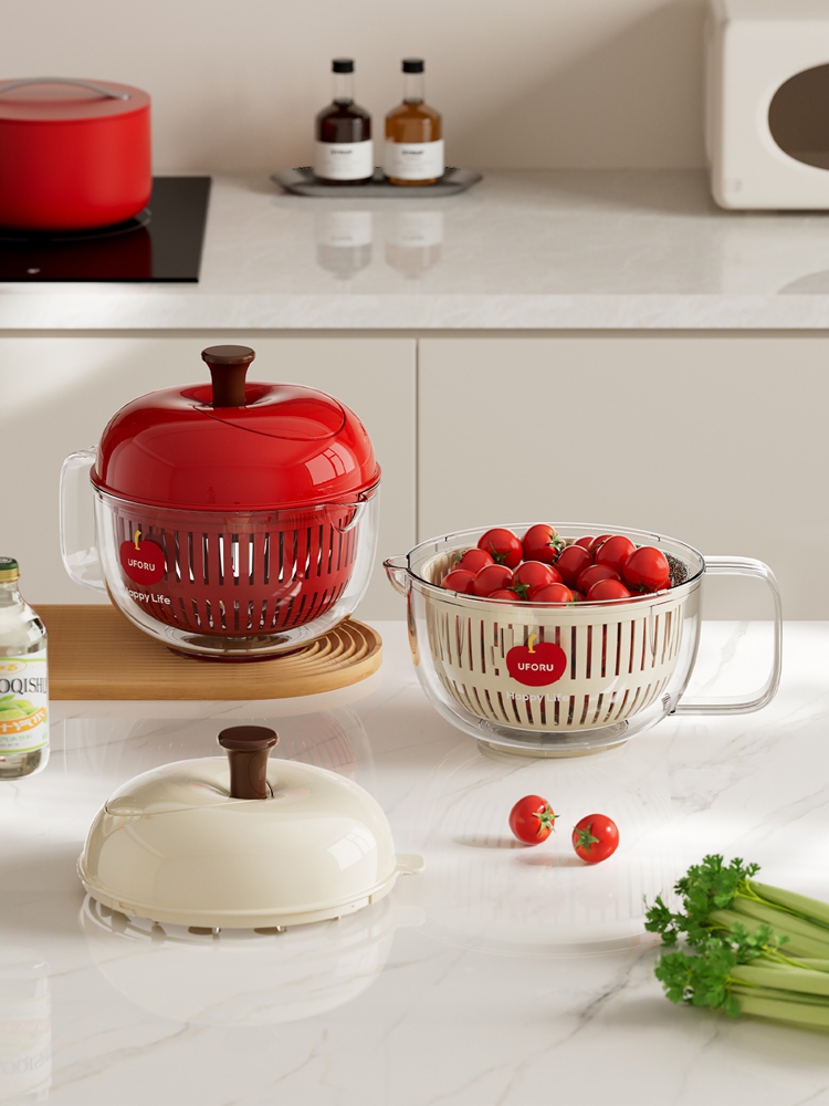 Büyük Salata Kurutucu, Süzgeçl - Salad Spinner incelemesi ve fiyatı