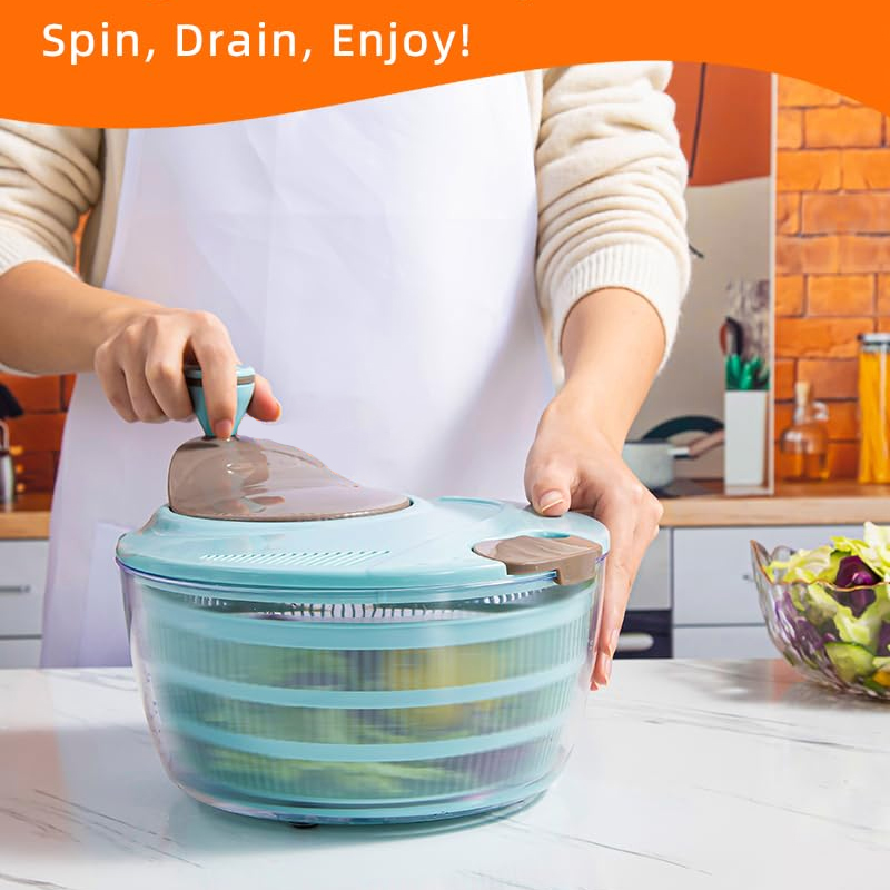Çift Drenaj Delikli Marul Dönd - Salad Spinner incelemesi ve fiyatı