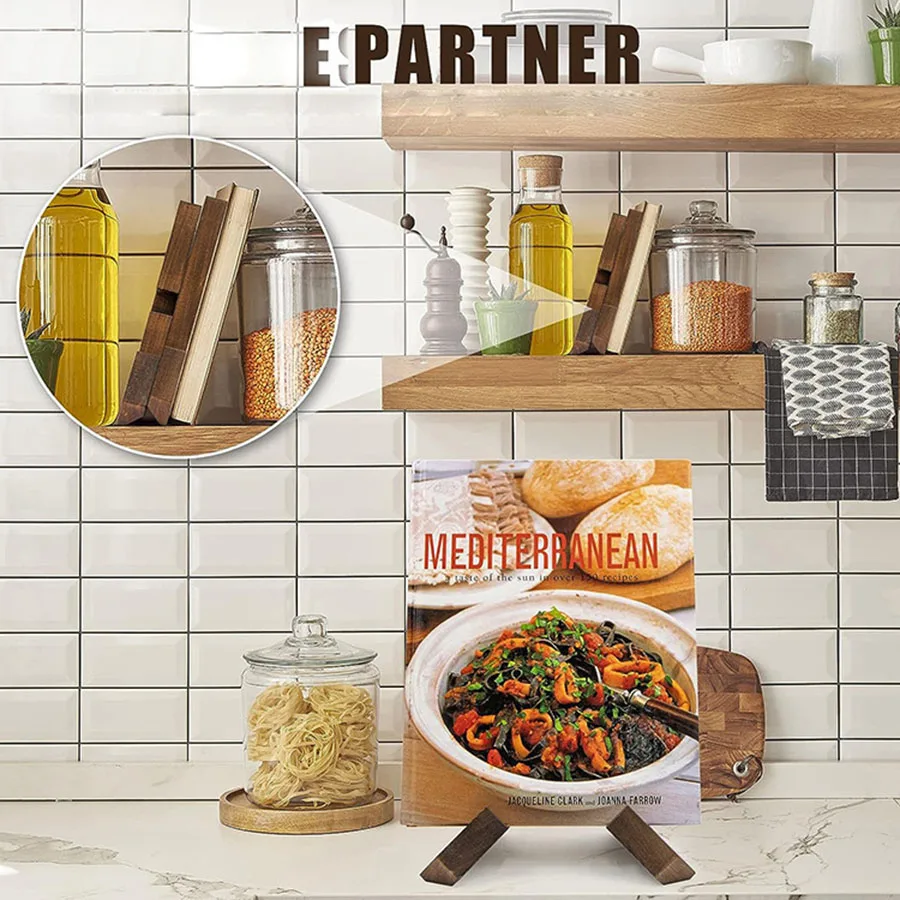 Ahşap Restoran Ev Tarif Rafı M - Kitchen Gadgets Recipes incelemesi ve fiyatı