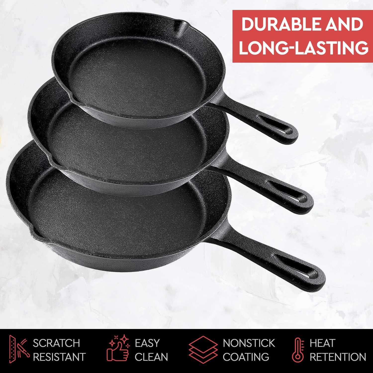 14/16/20cm Dökme Demir Tava Ya - Cast Iron Skillet incelemesi ve fiyatı