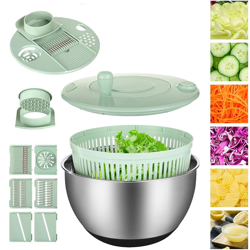 Paslanmaz Çelik Salata Kurutuc - Salad Spinner incelemesi ve fiyatı