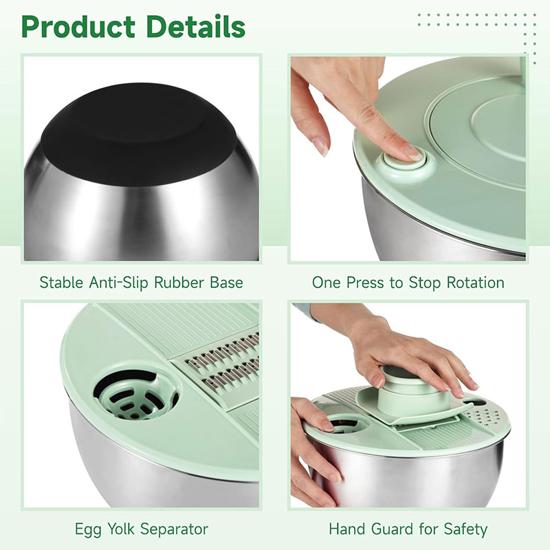 Paslanmaz Çelik Salata Kurutuc - Salad Spinner incelemesi ve fiyatı